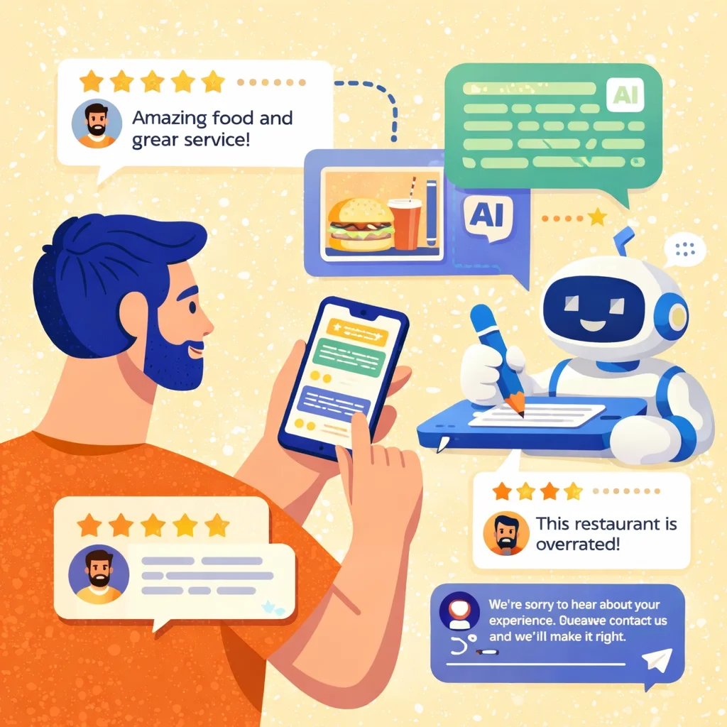 responder reseñas con ia