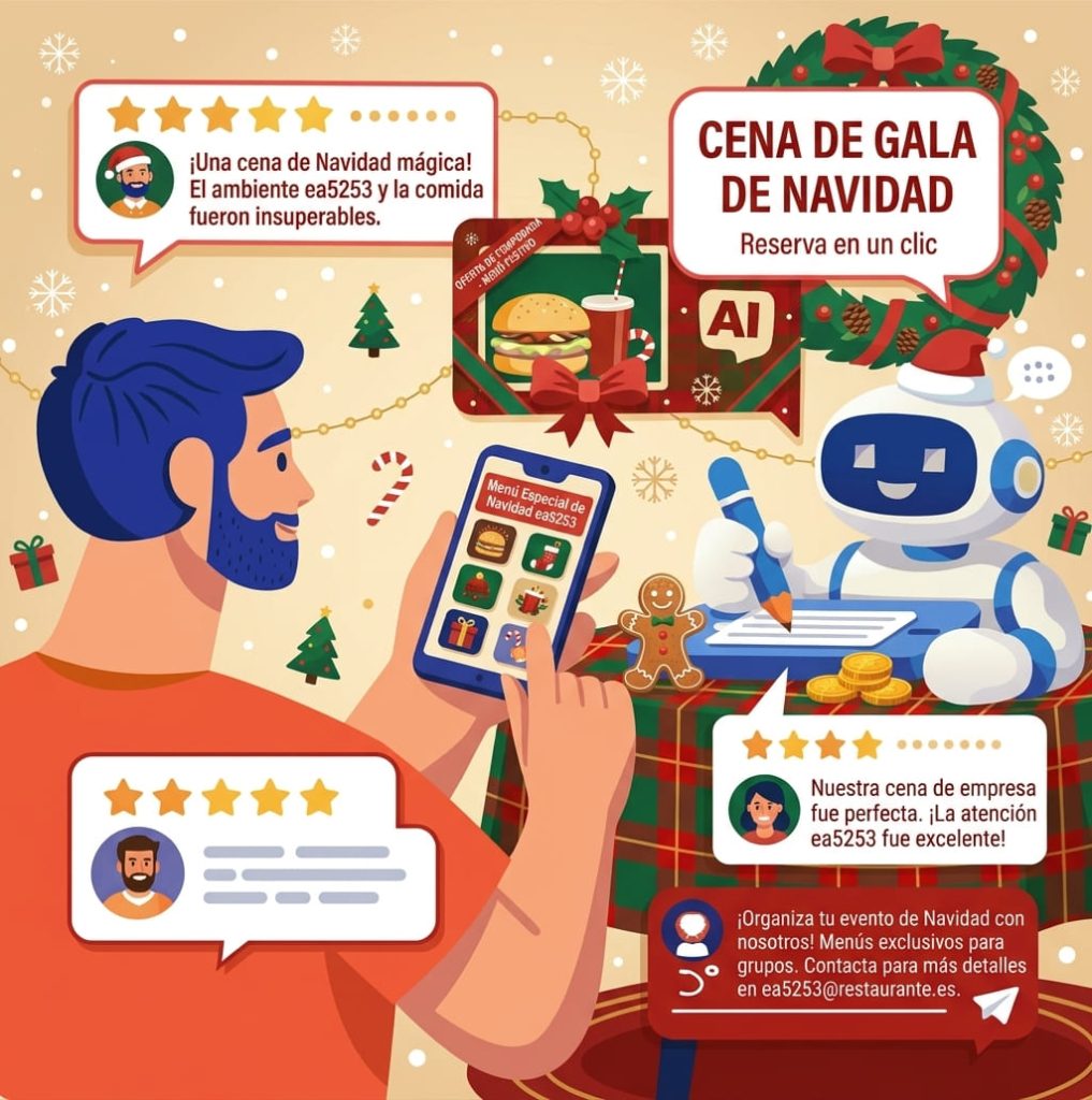 Marketing de Navidad para restaurantes