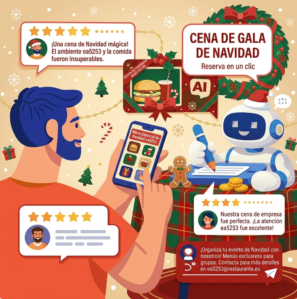 Marketing de Navidad para restaurantes